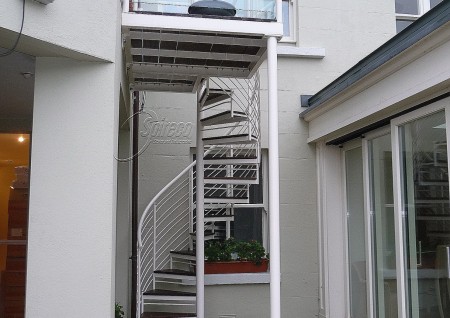 Aylesbury ‘Helix’ Spiral Stairs & Balcony