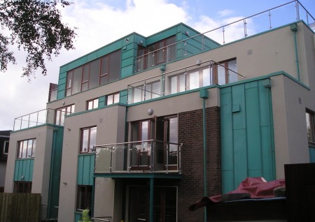 ‘Belfort Appartments’ Balustrades