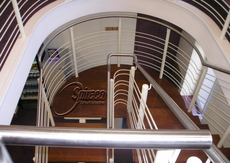 ‘Mervue’ Semi-Circular Landing & Balustrade