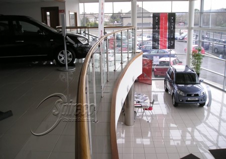 ‘Tom Walsh Motors’ Balustrade