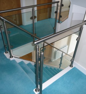 ‘Saphire’ Stainless Steel & Glass Balustrade