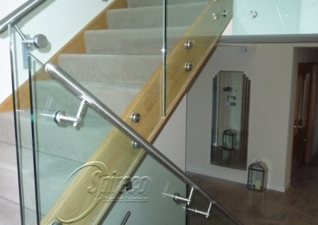 ‘Myra’ Cantilever Glass Balustrade