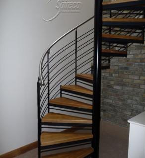 ‘Claremont’ Helix with Stainless Steel Handrail