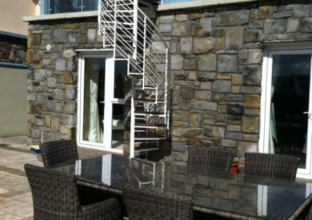 Powdercoated ‘Helix’ Spiral Stairs- Sligo