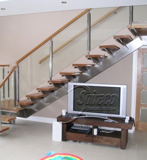 ‘Concorde’ Stainless Steel Stairs