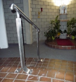 ‘Rush’ Church Stainless Steel Handrails