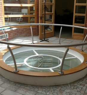 Circular Stainless Steel Handrail