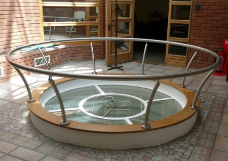 Circular Stainless Steel Handrail