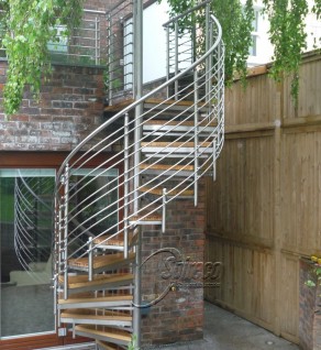 ‘Wellington Flute’ Spiral Stairs