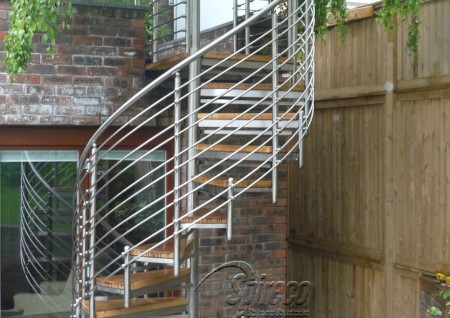 ‘Wellington Flute’ Spiral Stairs