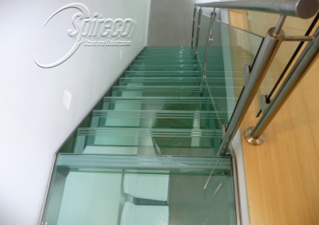 Glass Treaded Stainless Steel Stairs – Howth