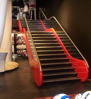 ‘Escalator’ style Stairs at Dundrum Shopping Centre