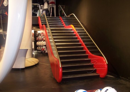 ‘Escalator’ style Stairs at Dundrum Shopping Centre