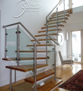 ‘Dunbo Clipper’ Stairs with Alder Treads